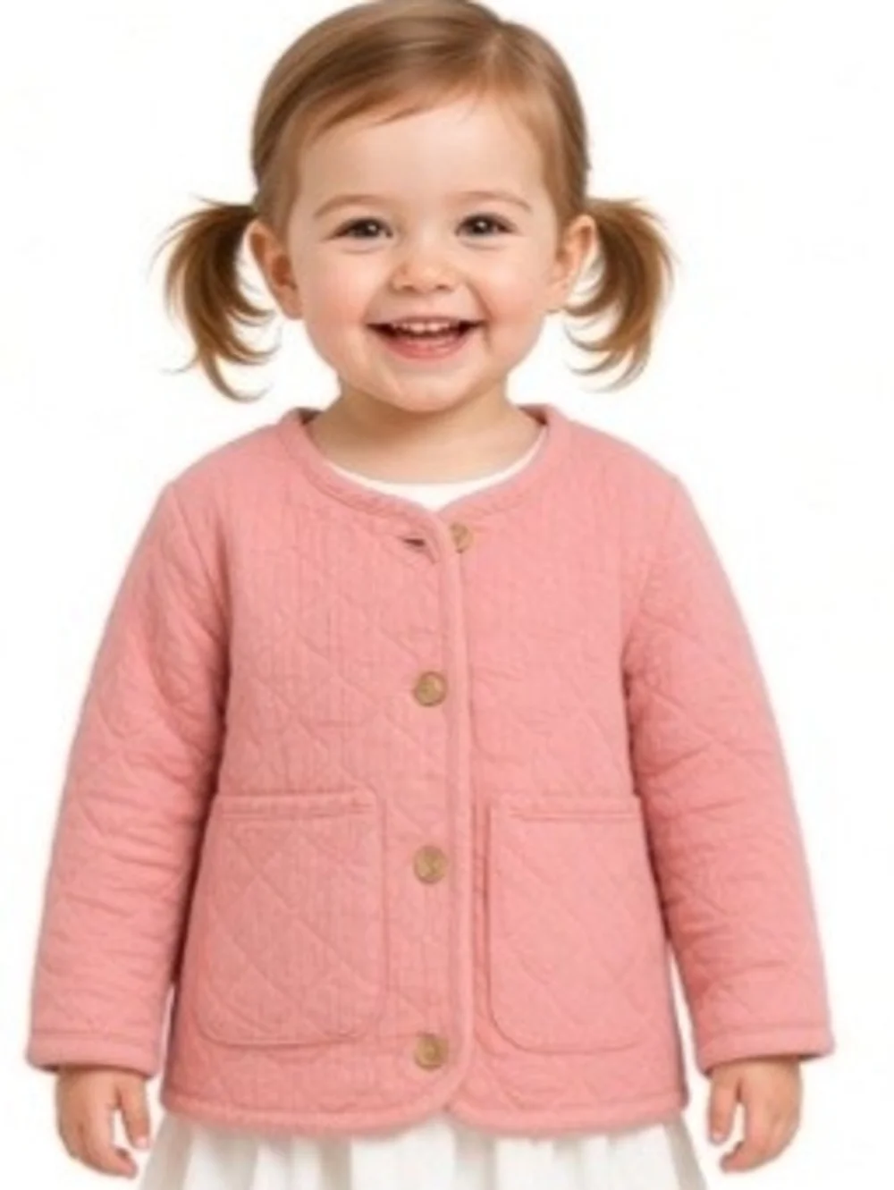 Cat &Jack Quilted 100% Cotton Pink Lightweight Jacket (Sz:3t)